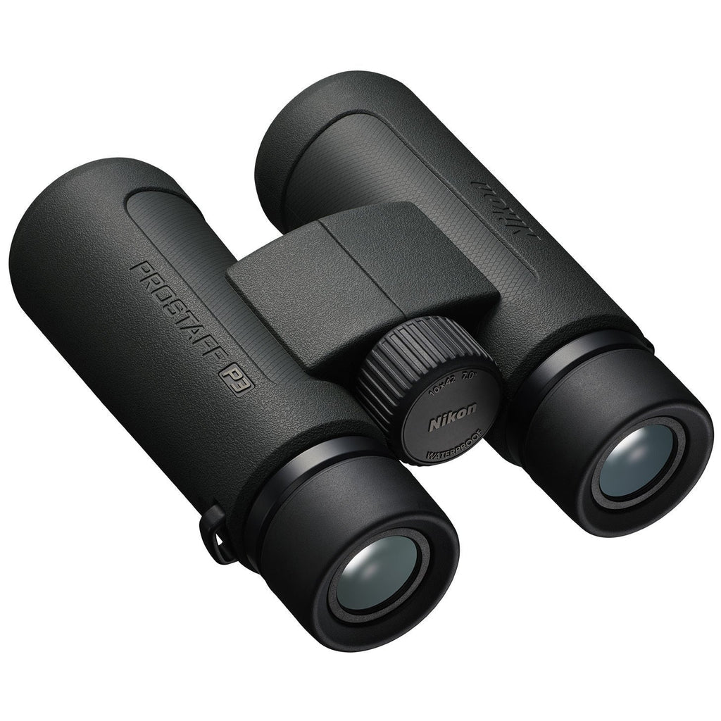 Nikon Prostaff P3 10X42 Binoculars with Harness and Lens Pen Cleaning System