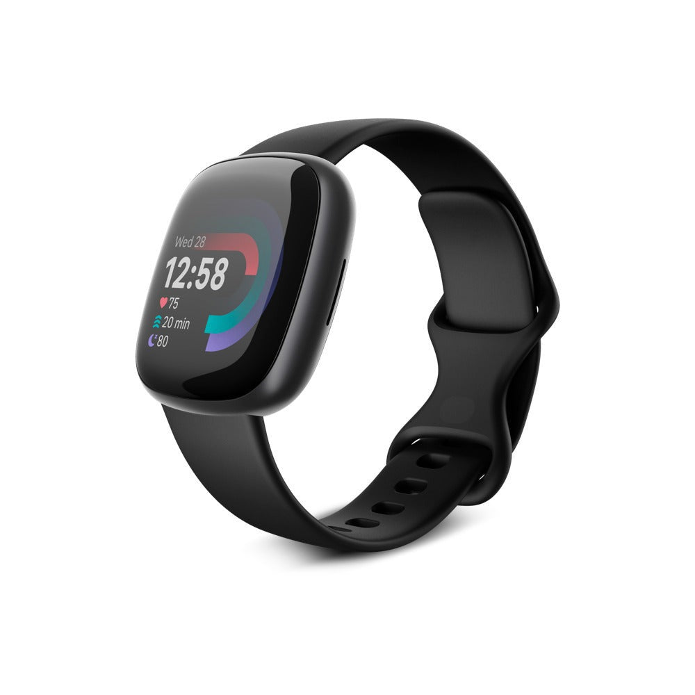 Fitbit Versa 4 Fitness Smartwatch (Black Graphite) (Used)