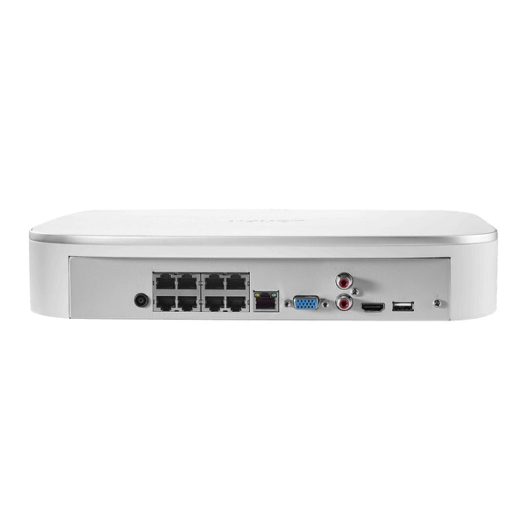 Lorex 4K 8-Channel Fusion Network Video Recorder with 2TB Storage and Smart Motion Detection (Certified Refurbished)