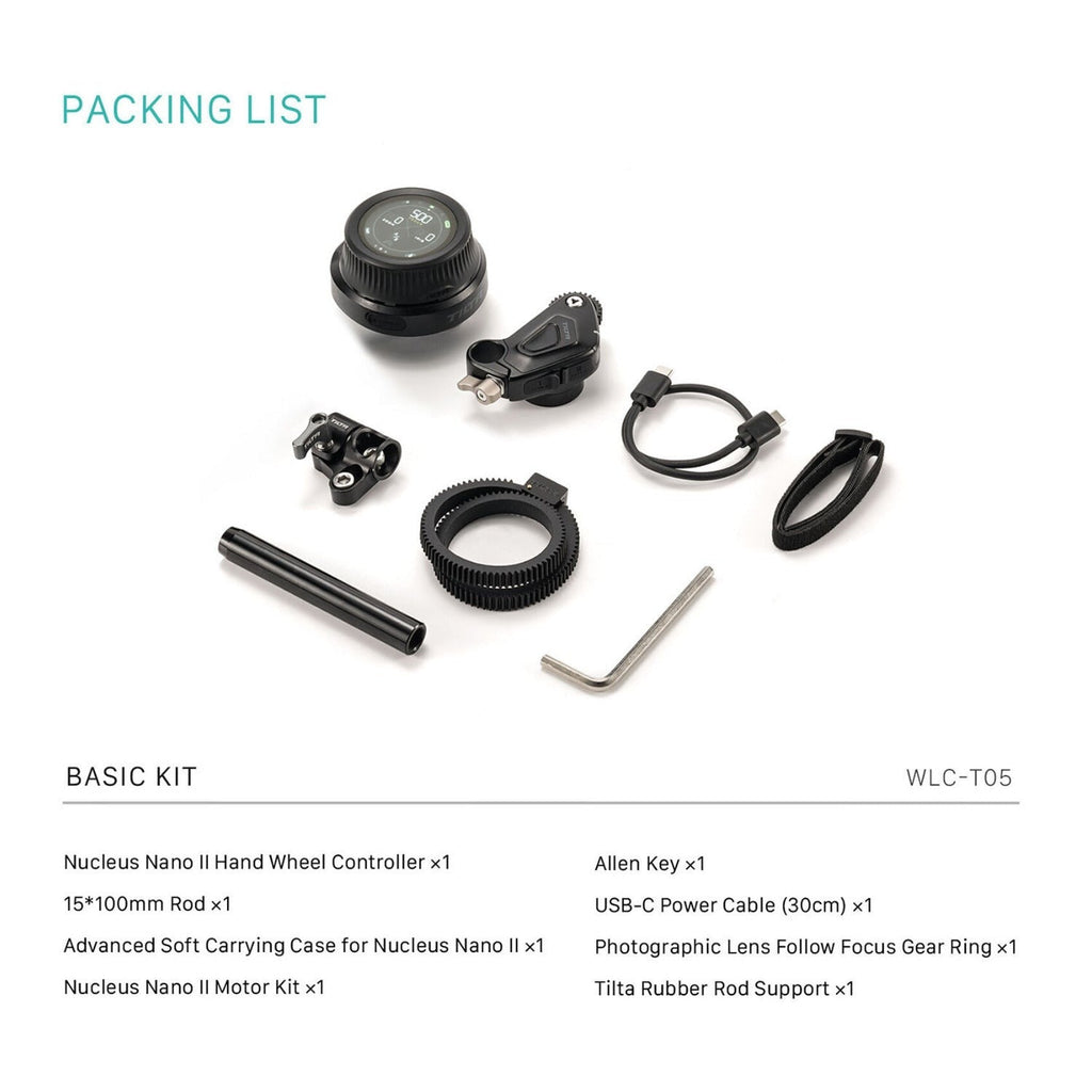 Tilta Nucleus Nano II FIZ Wireless Lens Control System