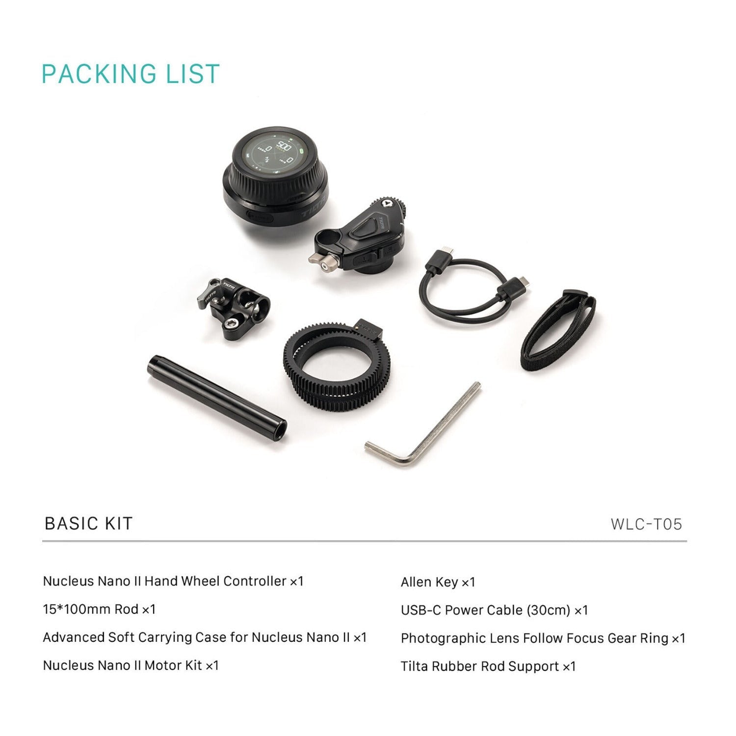 Tilta Nucleus Nano II FIZ Wireless Lens Control System