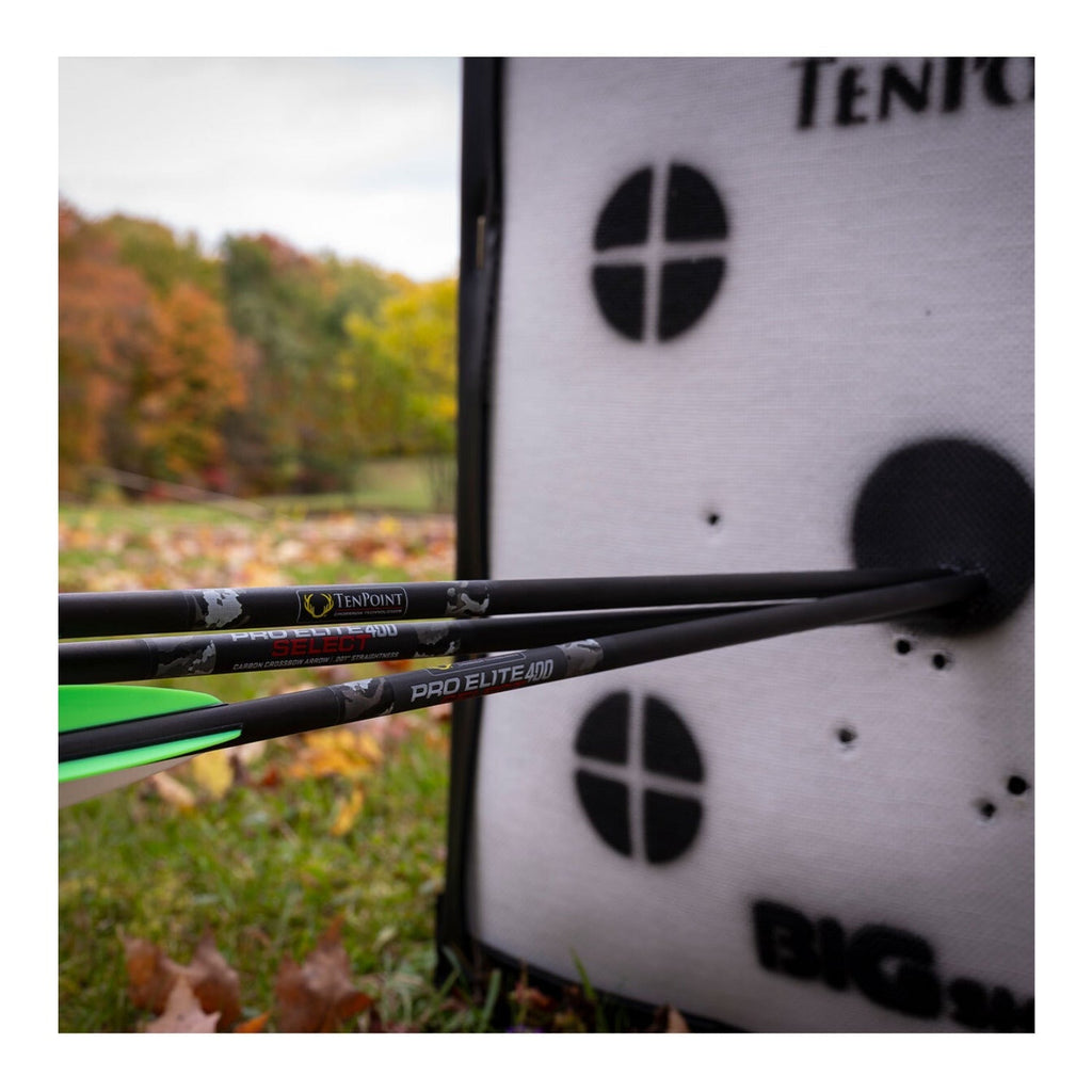 TenPoint Pro Elite 400 Select Carbon Arrows with Alpha-Nock HP (6 Pack)
