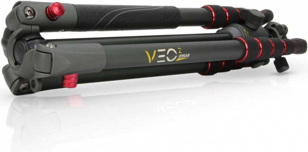 Vanguard Veo 2 235AB Aluminum Travel Tripod w/ Ball Head (Red)