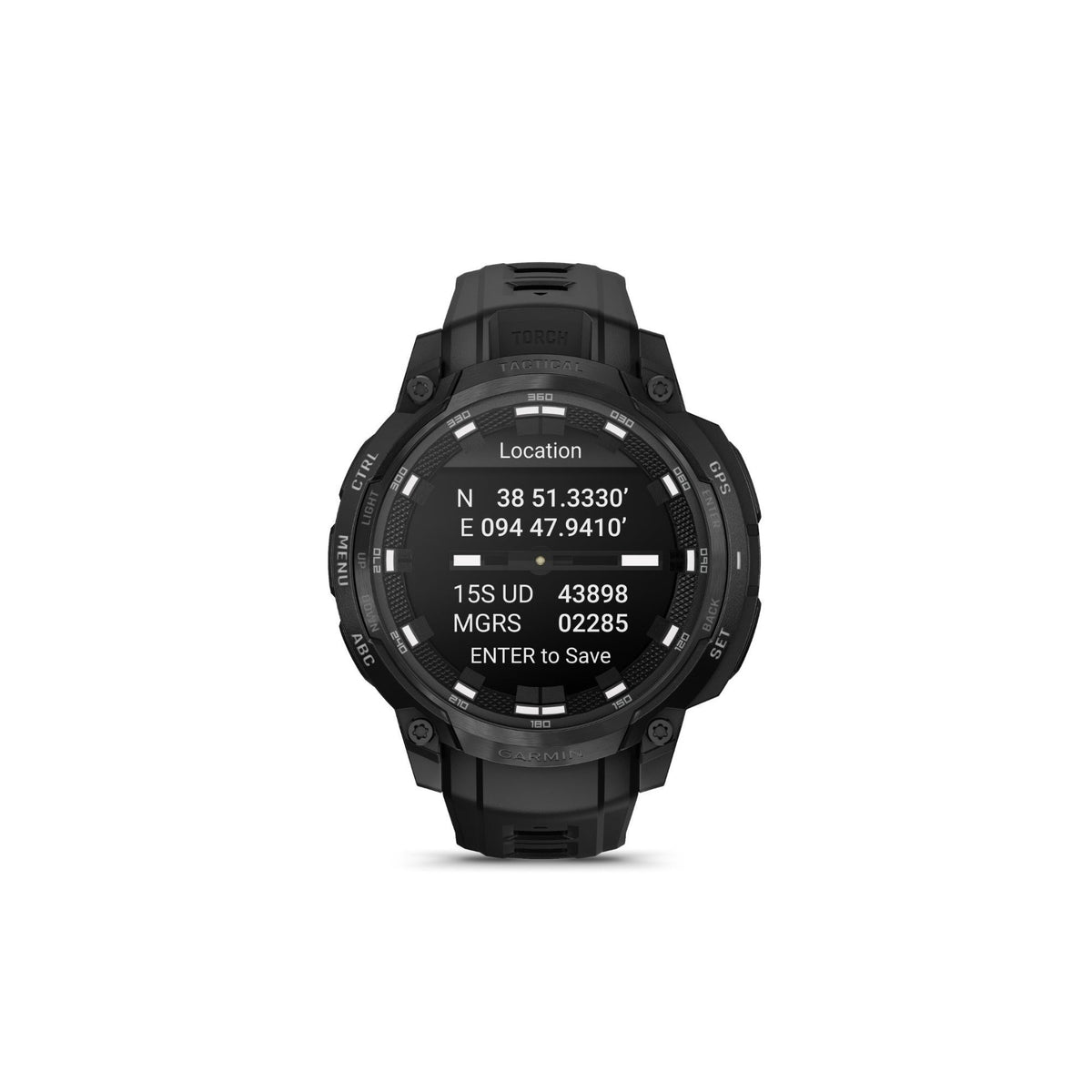Garmin Instinct Crossover AMOLED Tactical Edition GPS Smartwatch (Black)