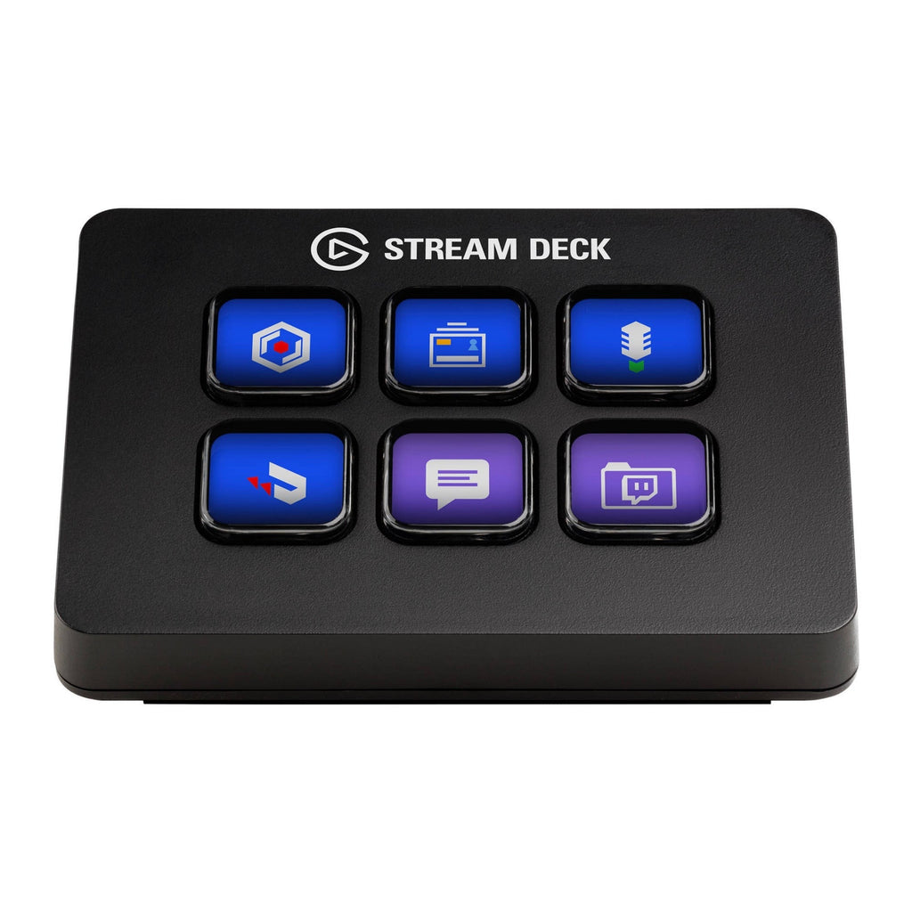 Elgato Stream Deck Mini with 6 Customizable LCD Keys Windows macOS Compatible