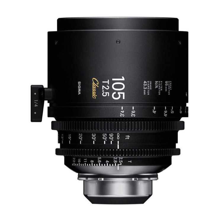 Sigma FF Classic Prime Line 10-Lens Kit (Feet Markings) with Two Hard Cases