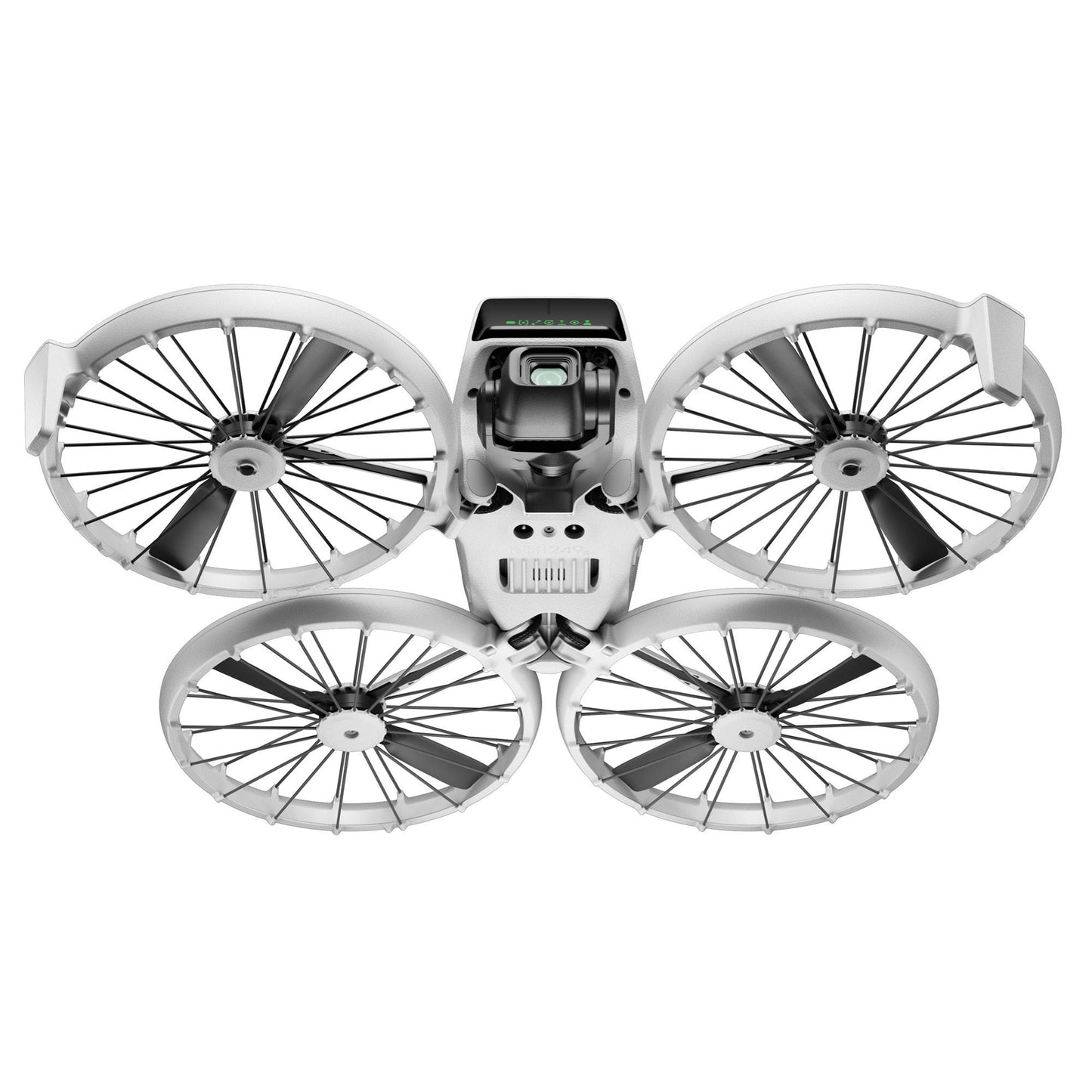 DJI Flip Fly More Combo Camera Drone with DJI RC 2, Extra Batteries, Charging Hub, and Bag (White)
