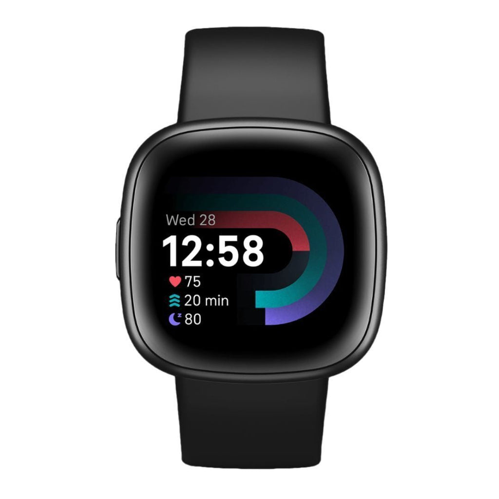 Fitbit Versa 4 Fitness Smartwatch (Black Graphite) (Used)