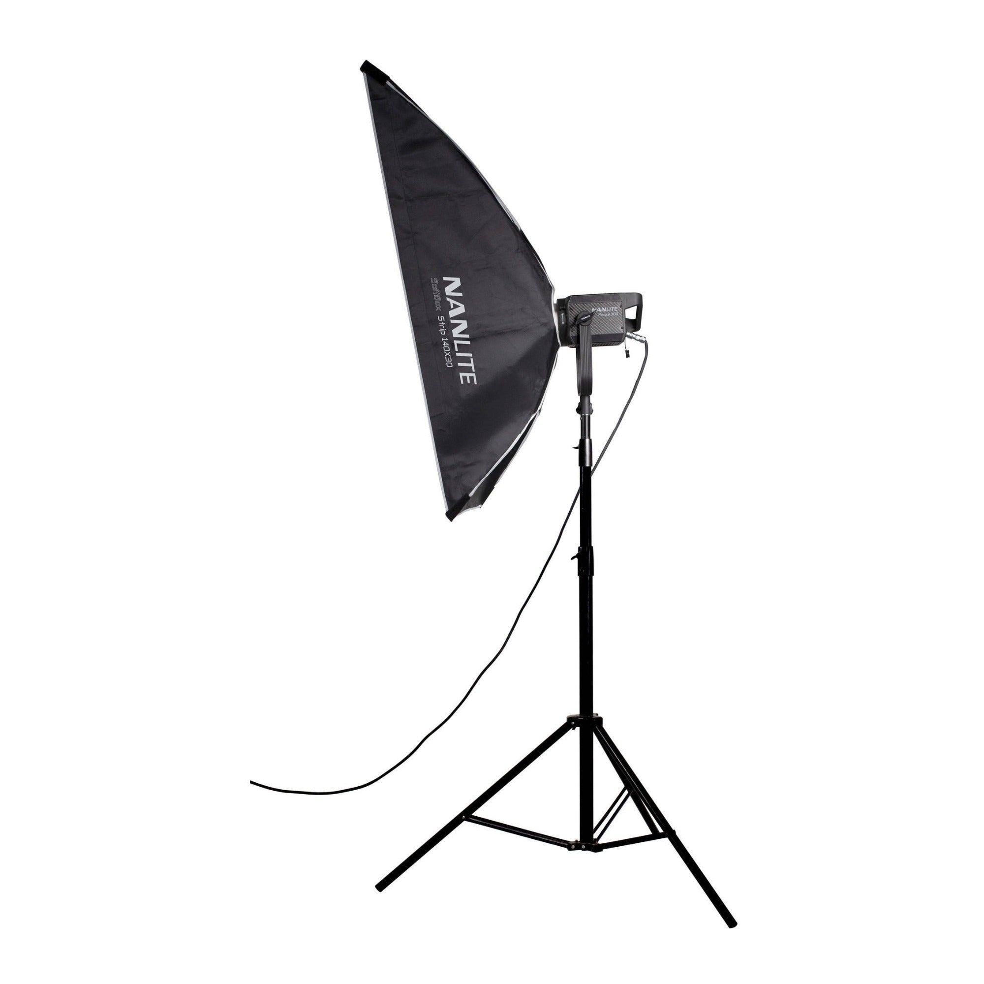 NanLite Asymmetrical Stripbank Softbox with Bowens Mount (18x43in)