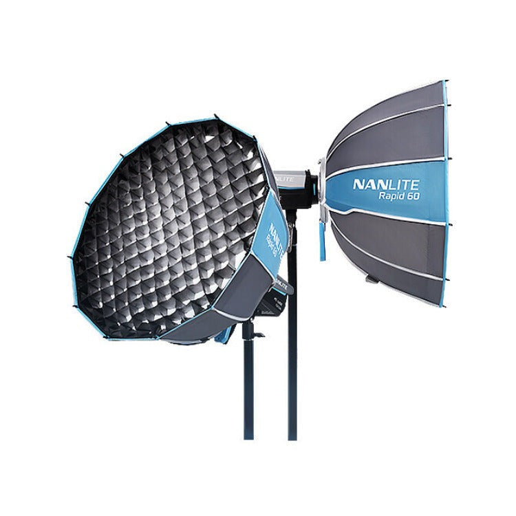 Nanlite FS-60B Bi-Color LED Portable Studio Spotlight with FM Mount Softbox