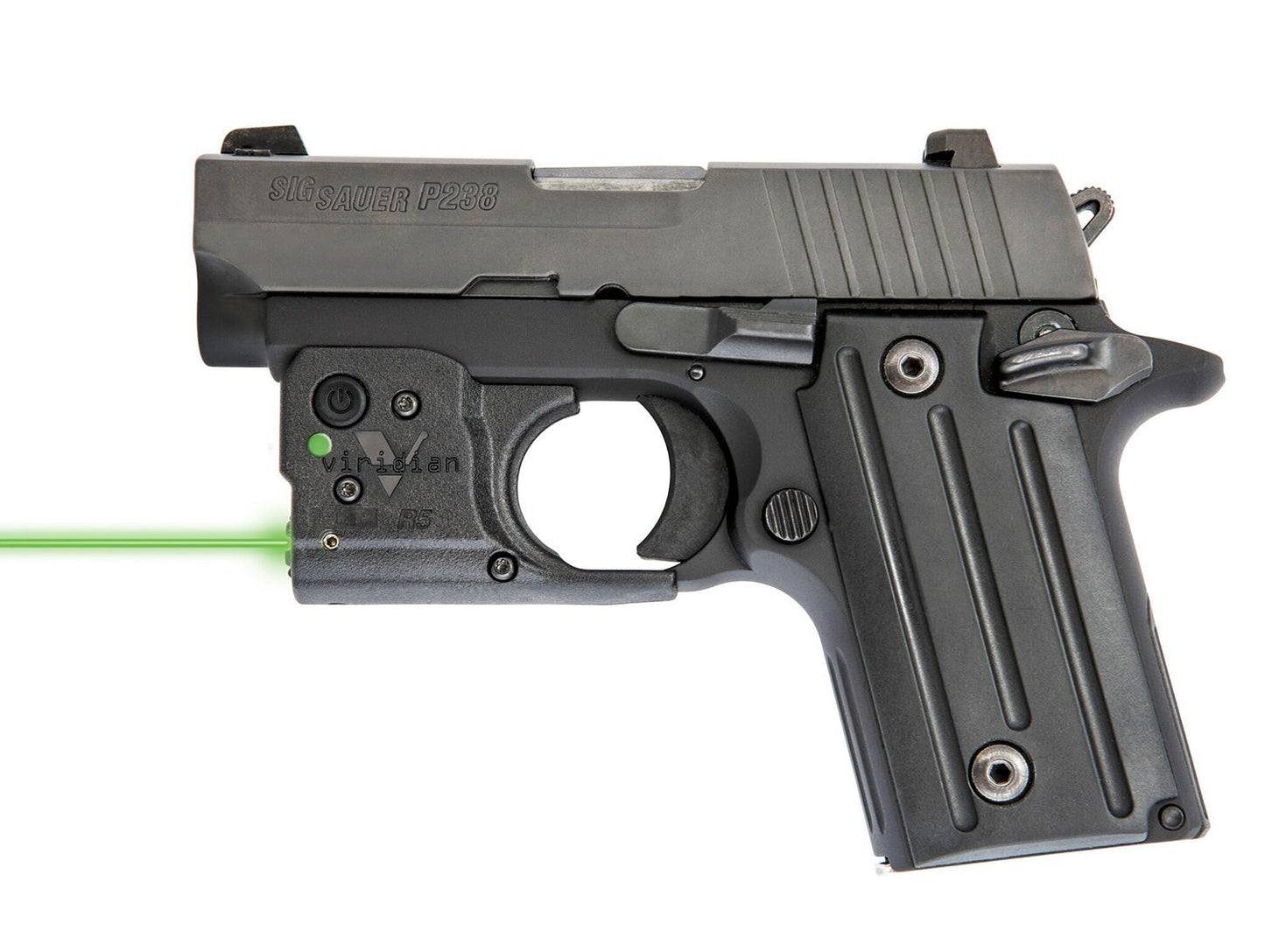 Viridian Reactor R5 Gen 2 Green laser sight for Sig Sauer P238/P938