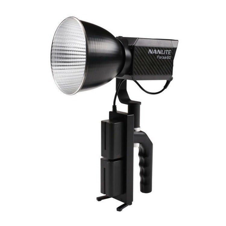 Nanlite Forza 60 LED Monolight Kit Includes NPF Battery Grip and S-Mount Adapter